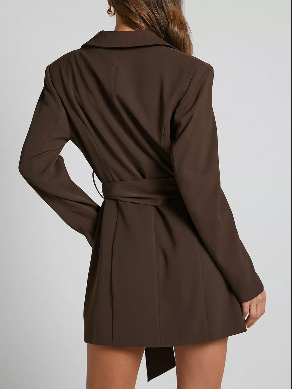 Belted Lapel Blazer — additional view 16