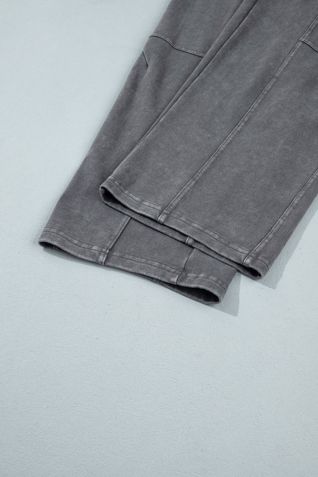 Lola Mineral Wash Seam Detail Elastic Waist Barrel Pants — additional view 20