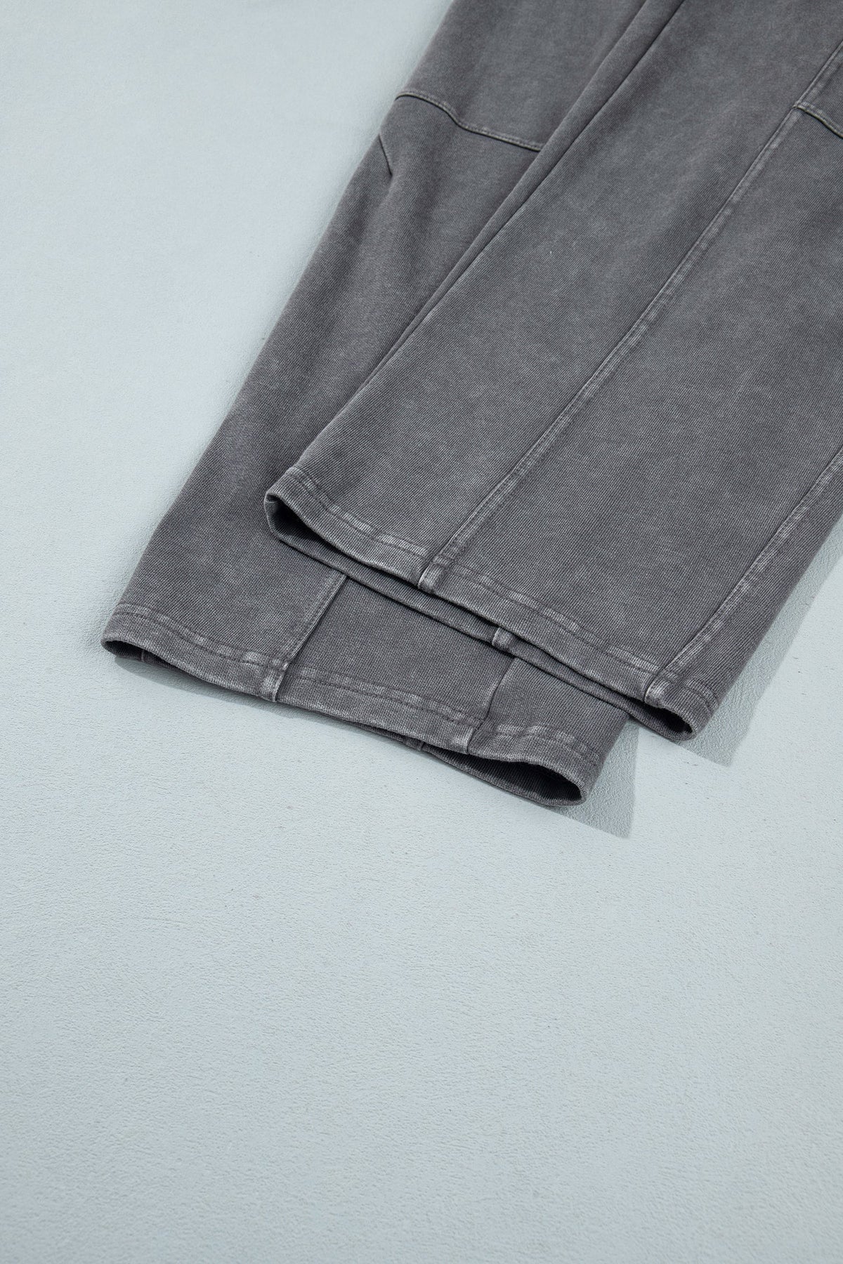 Lola Mineral Wash Seam Detail Elastic Waist Barrel Pants — additional view 20