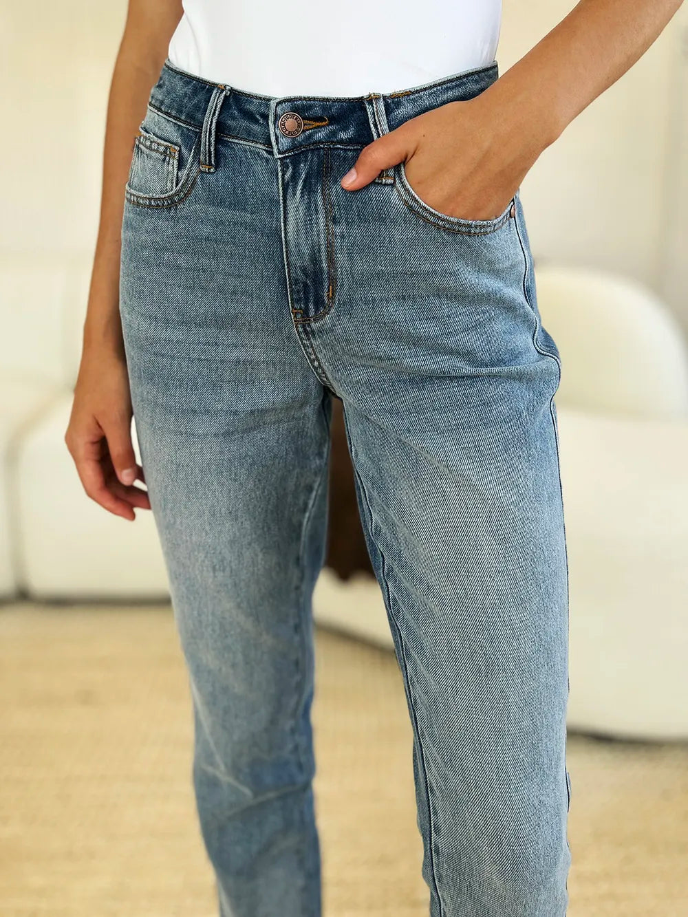 Release-Hem Jeans — additional view 4