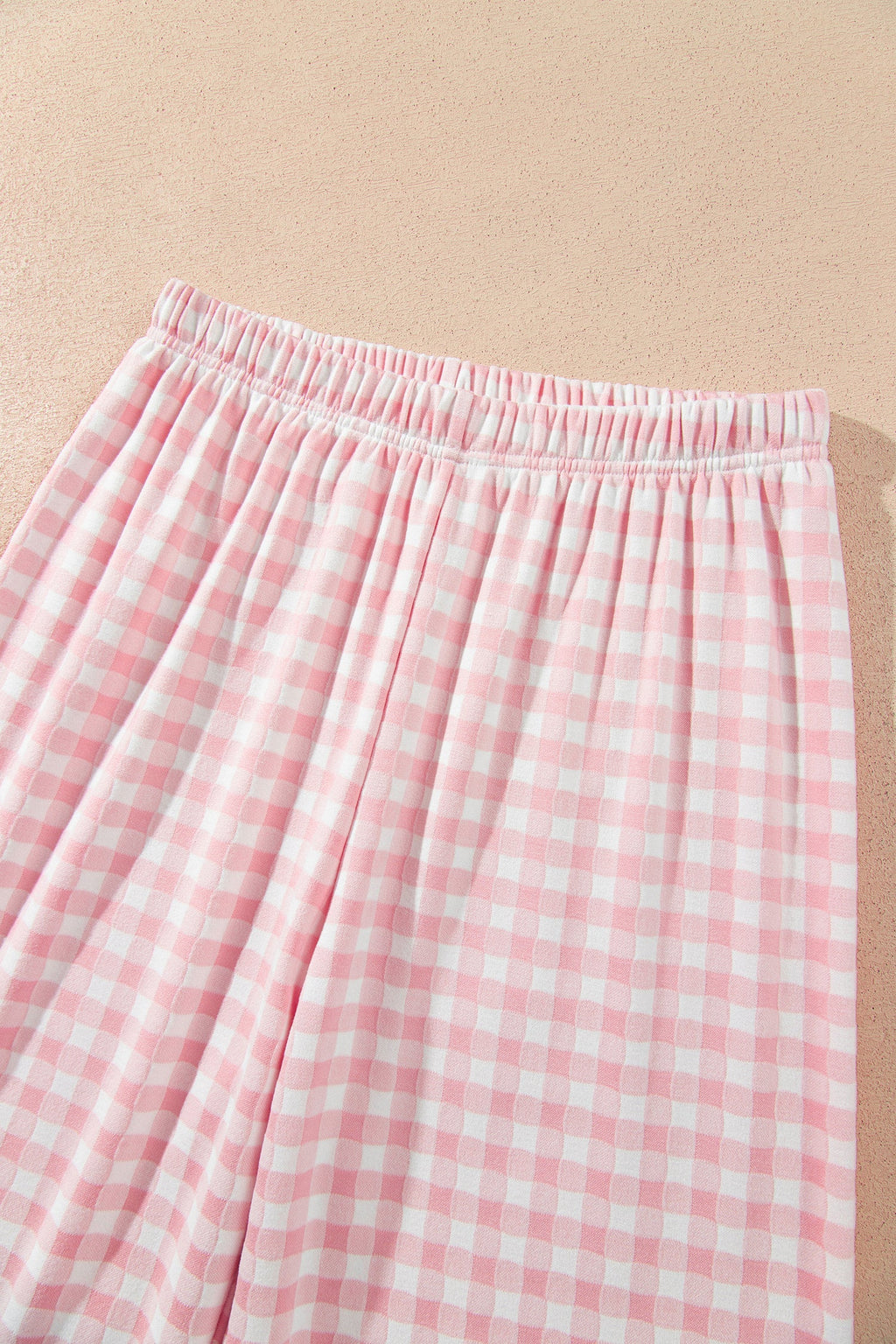 Gingham Long Sleeve Shirt & Pants Pajama Set — additional view 5