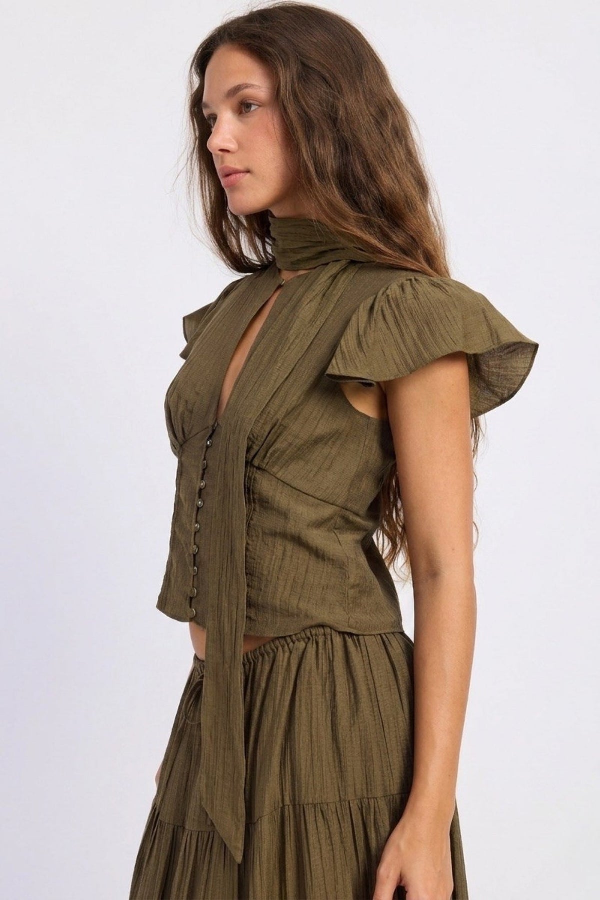 Lumina Scarf Blouse