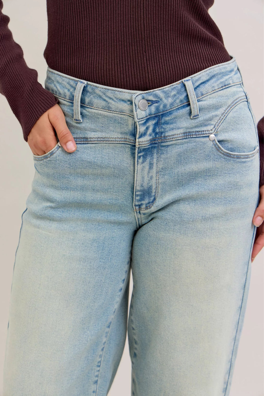 High-Waist Column Jeans — additional view 11