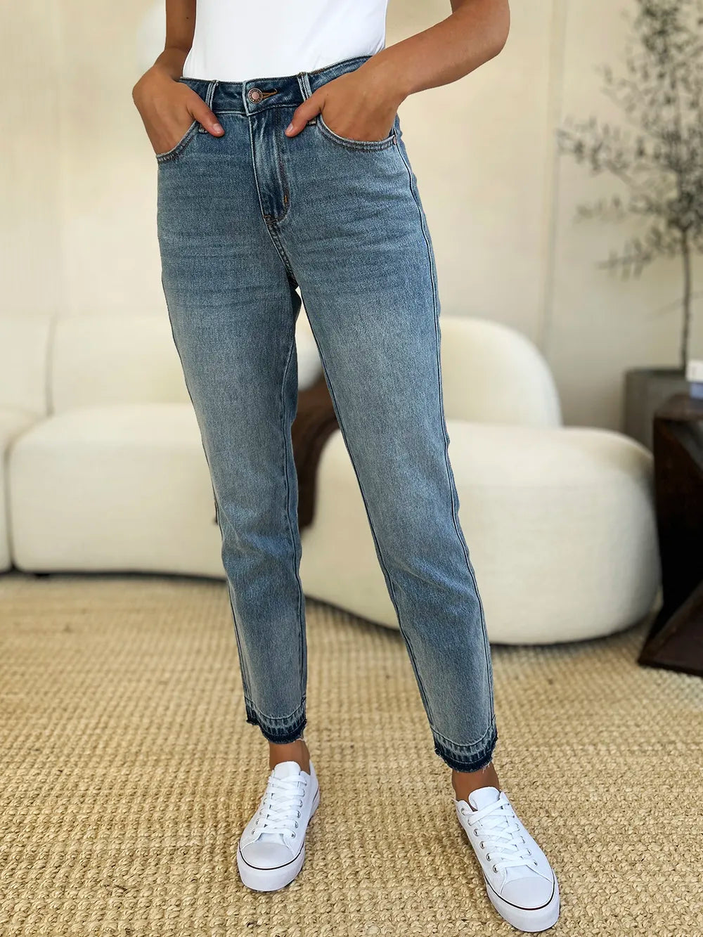 Release-Hem Jeans — additional view 6
