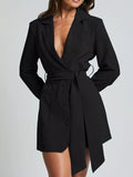 Belted Lapel Blazer — additional view 2