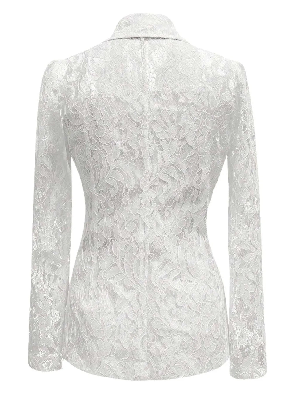 Floral Lace Blazer — additional view 4