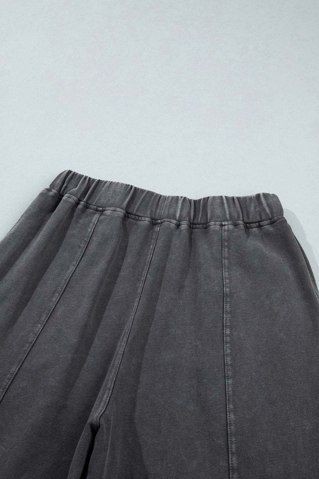 Lola Mineral Wash Seam Detail Elastic Waist Barrel Pants — additional view 21