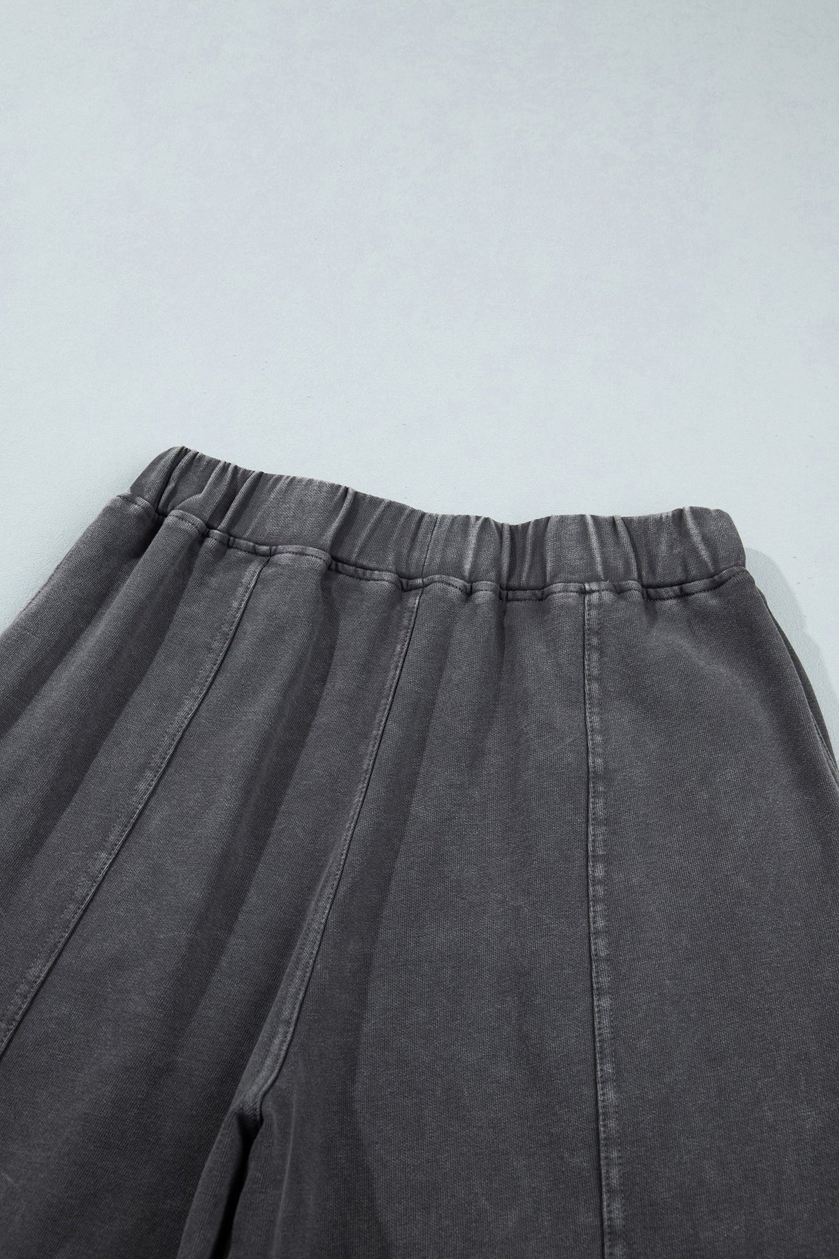 Lola Mineral Wash Seam Detail Elastic Waist Barrel Pants — additional view 21