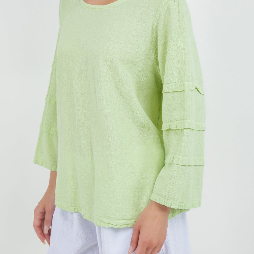 Sabrina Cotton Gauze Top — additional view 11