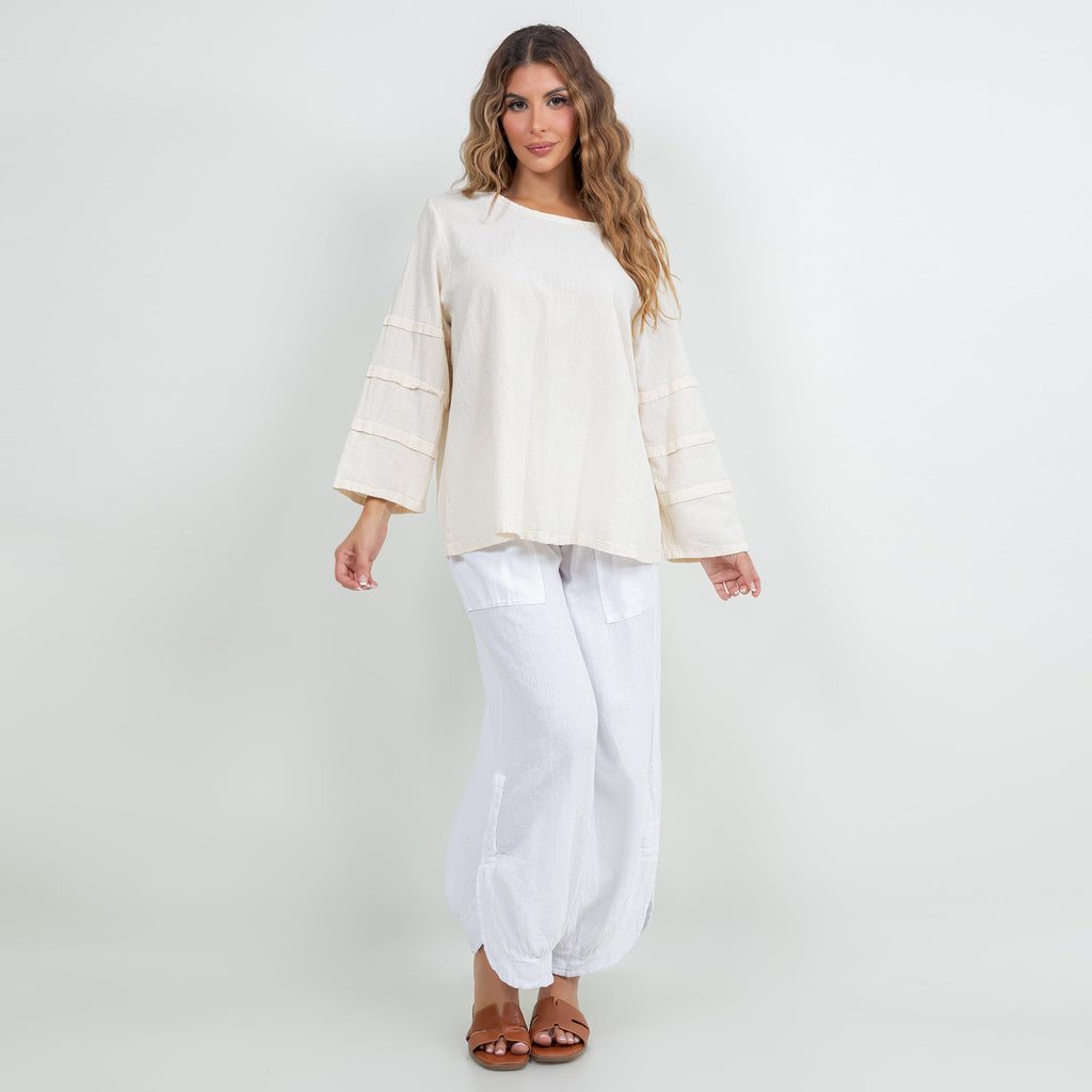 Sabrina Cotton Gauze Top — additional view 10