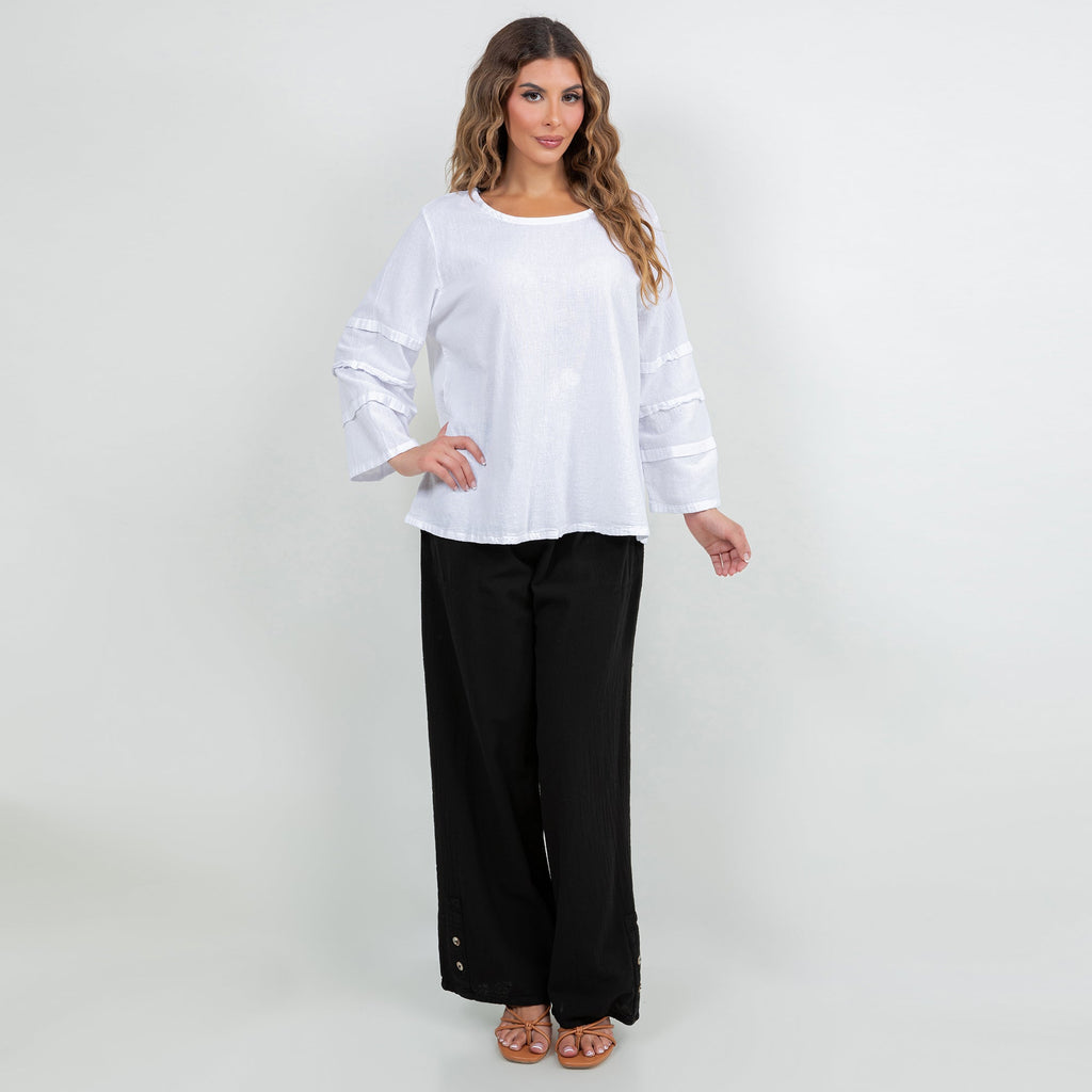 Sabrina Cotton Gauze Top — additional view 17