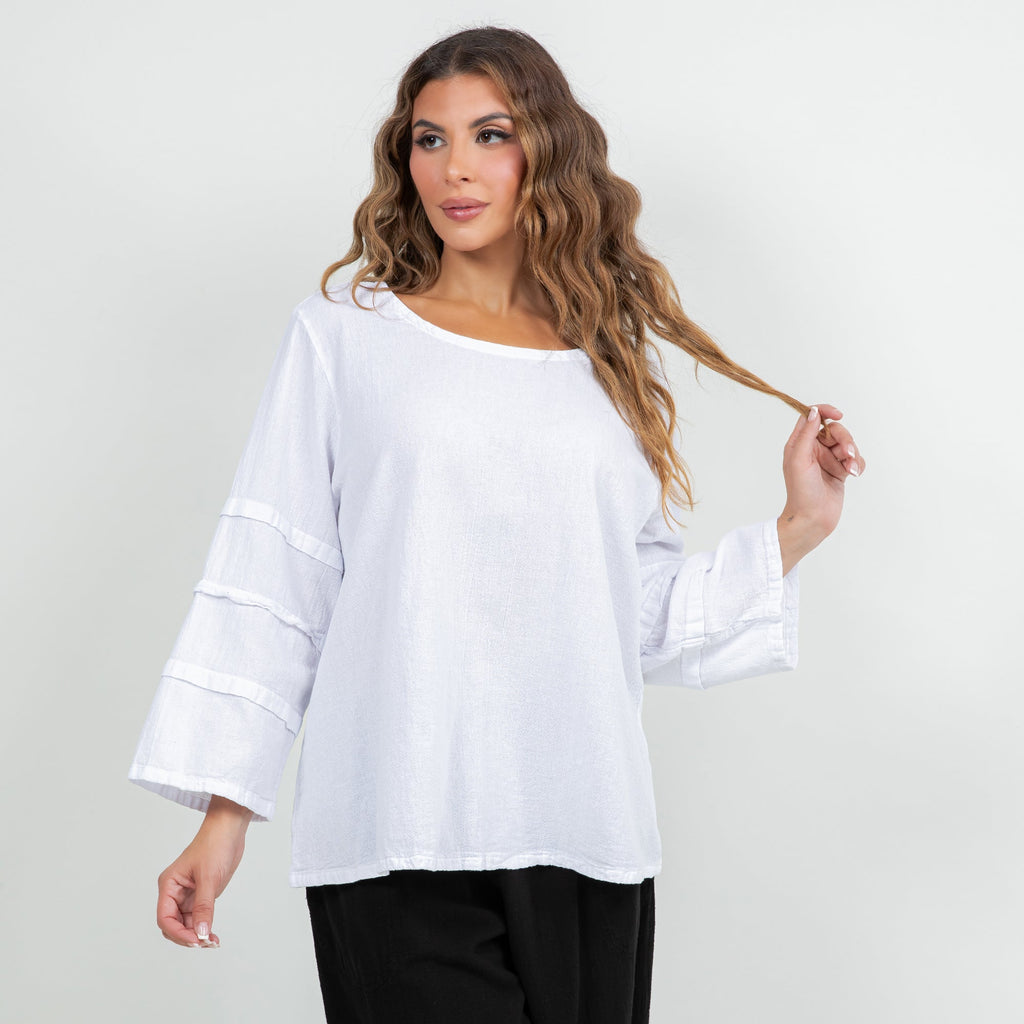 Sabrina Cotton Gauze Top — additional view 15