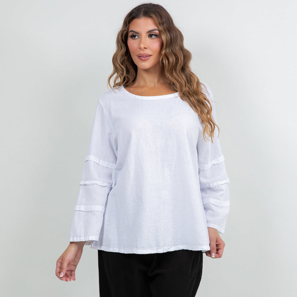 Sabrina Cotton Gauze Top — additional view 8