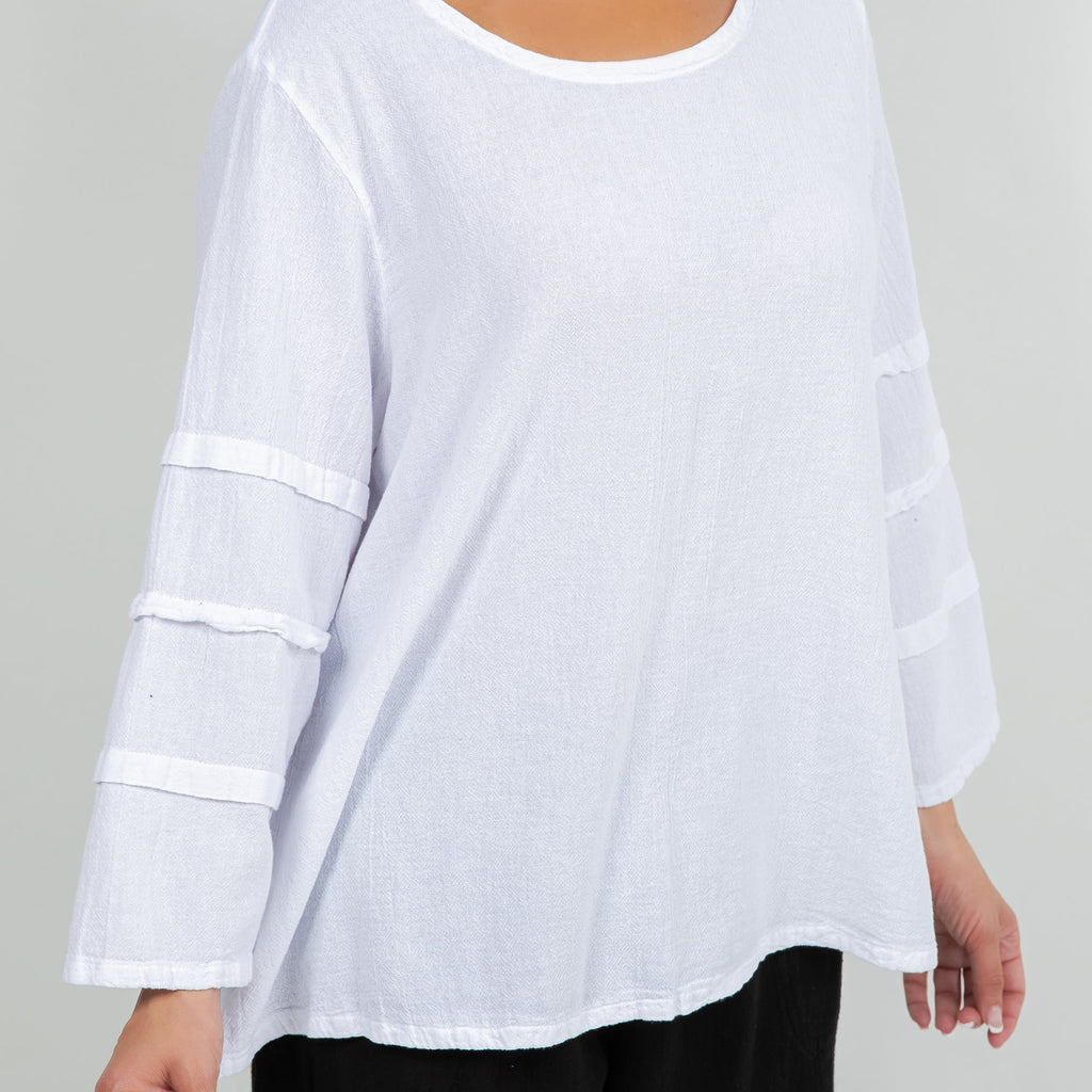 Sabrina Cotton Gauze Top — additional view 2