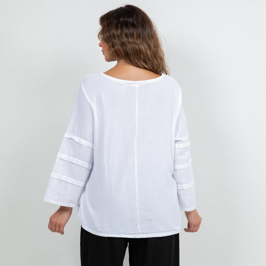 Sabrina Cotton Gauze Top — additional view 16