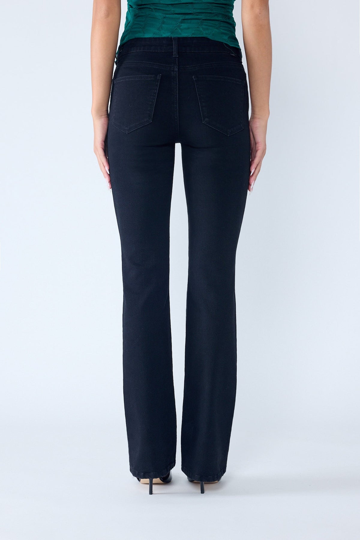 High Rise Classic Bootcut Jeans