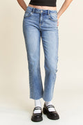 High Rise Classic Straight Jeans — additional view 4
