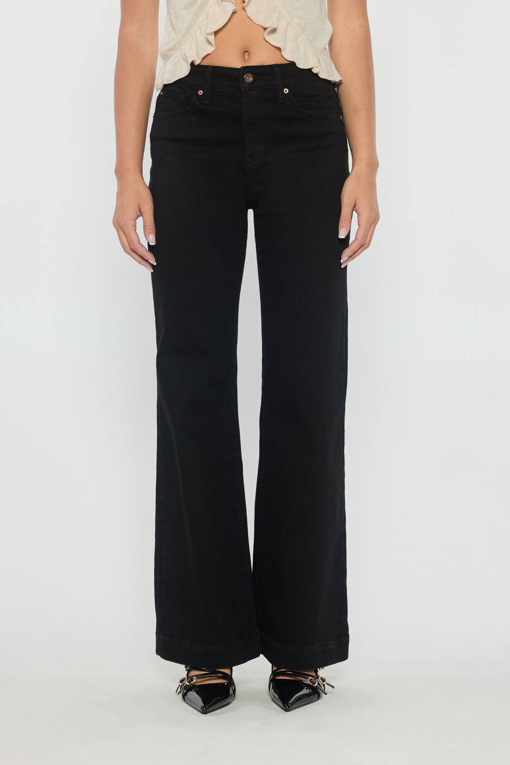 High Rise Wide Leg Jeans — additional view 8