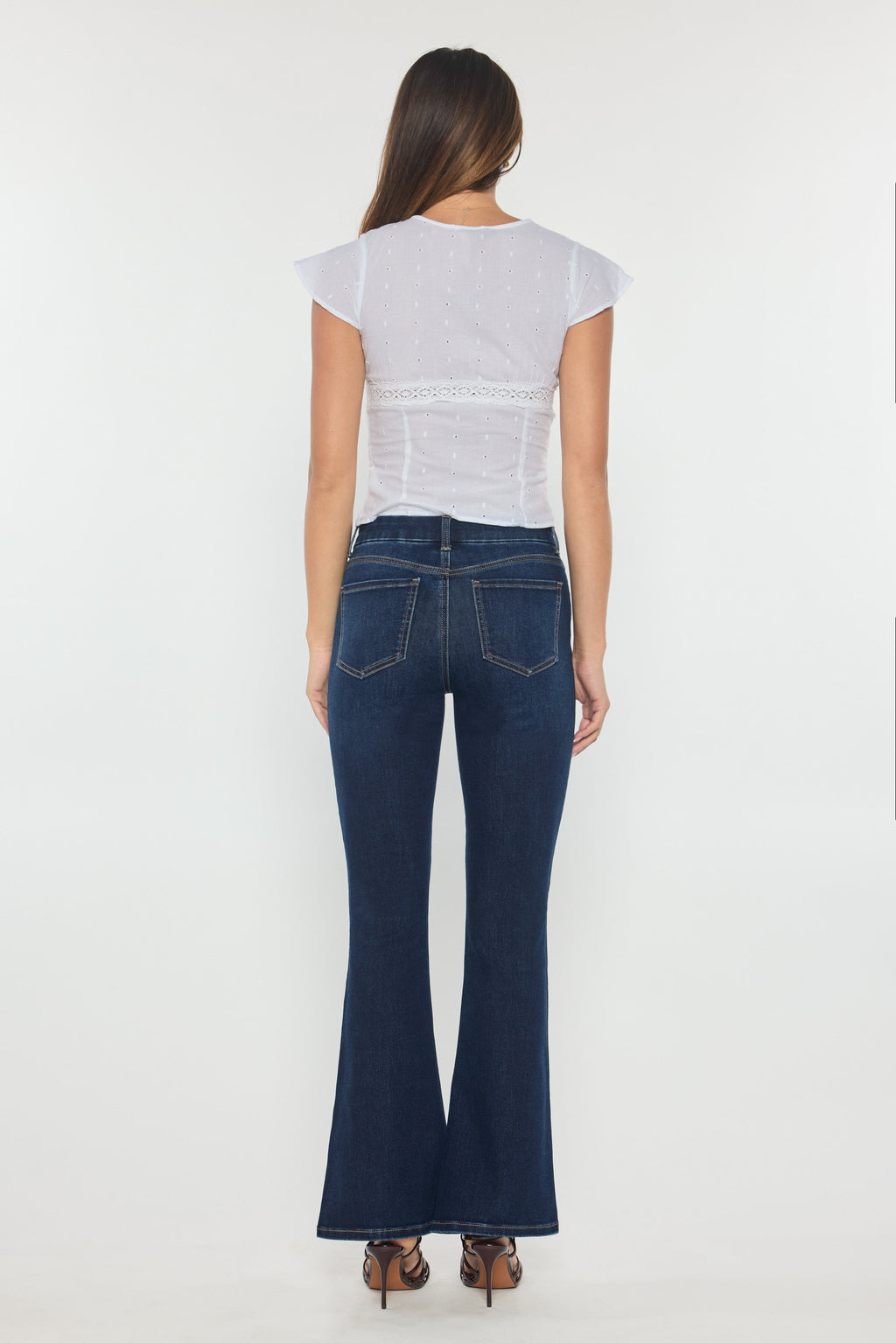 High Rise Flare Jeans — additional view 7