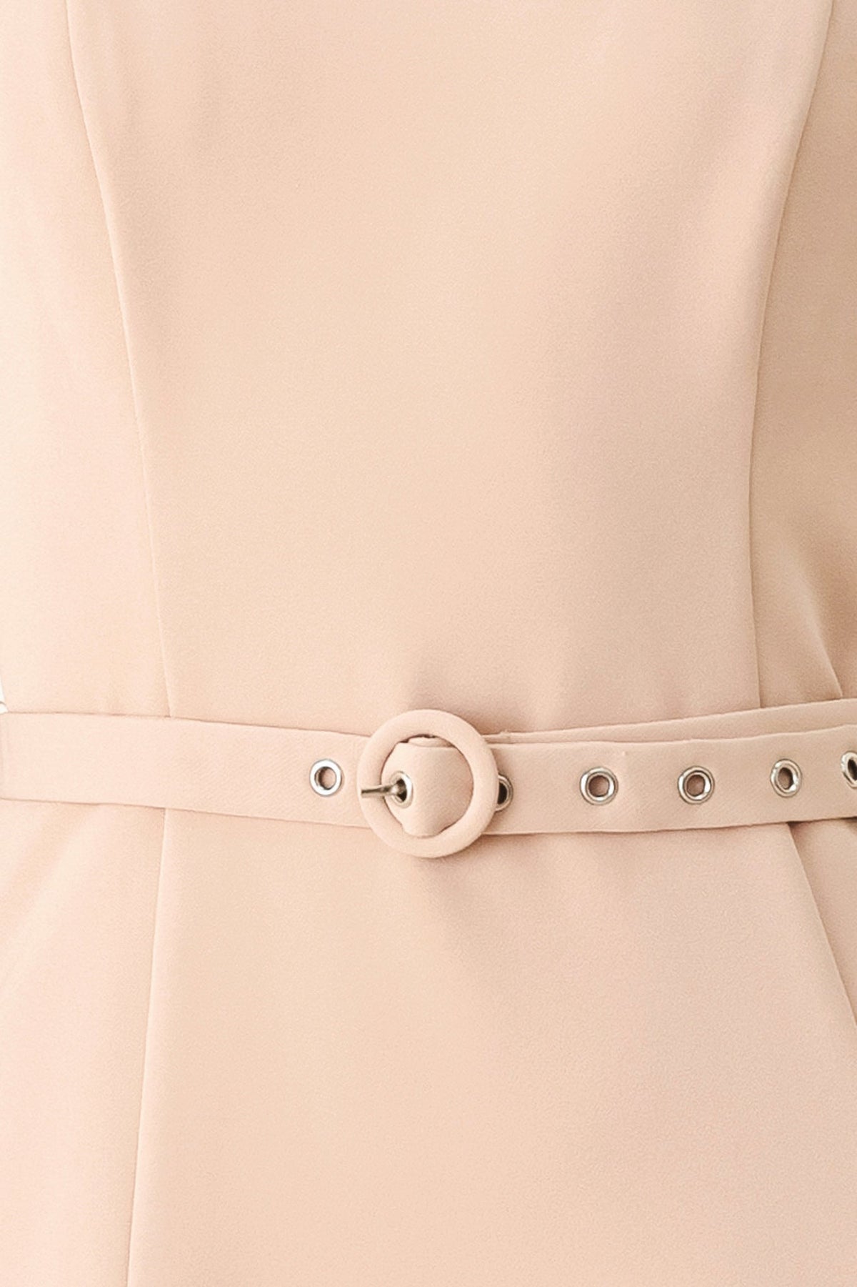 BLUSH HOUR WOVEN MIDI DRESS — additional view 6