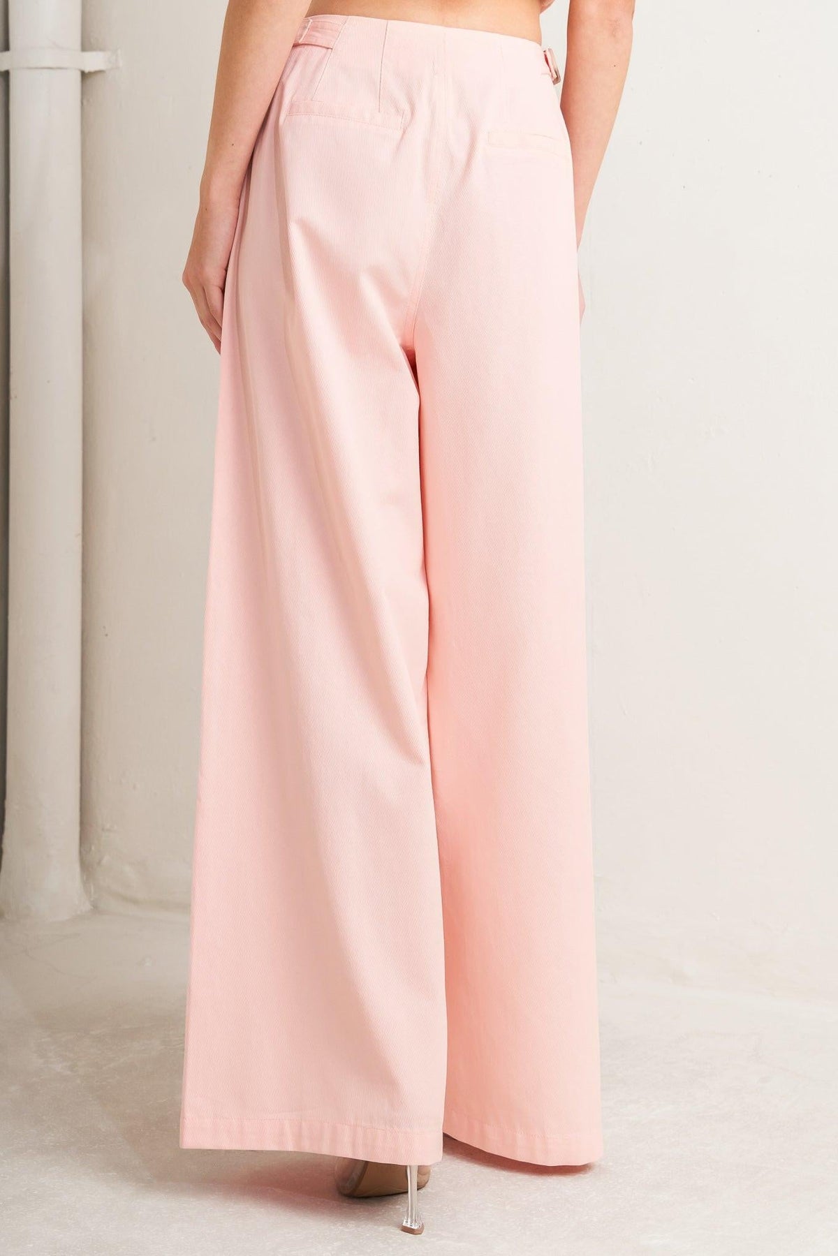 Pleated Buckle-Detail Pants — additional view 11