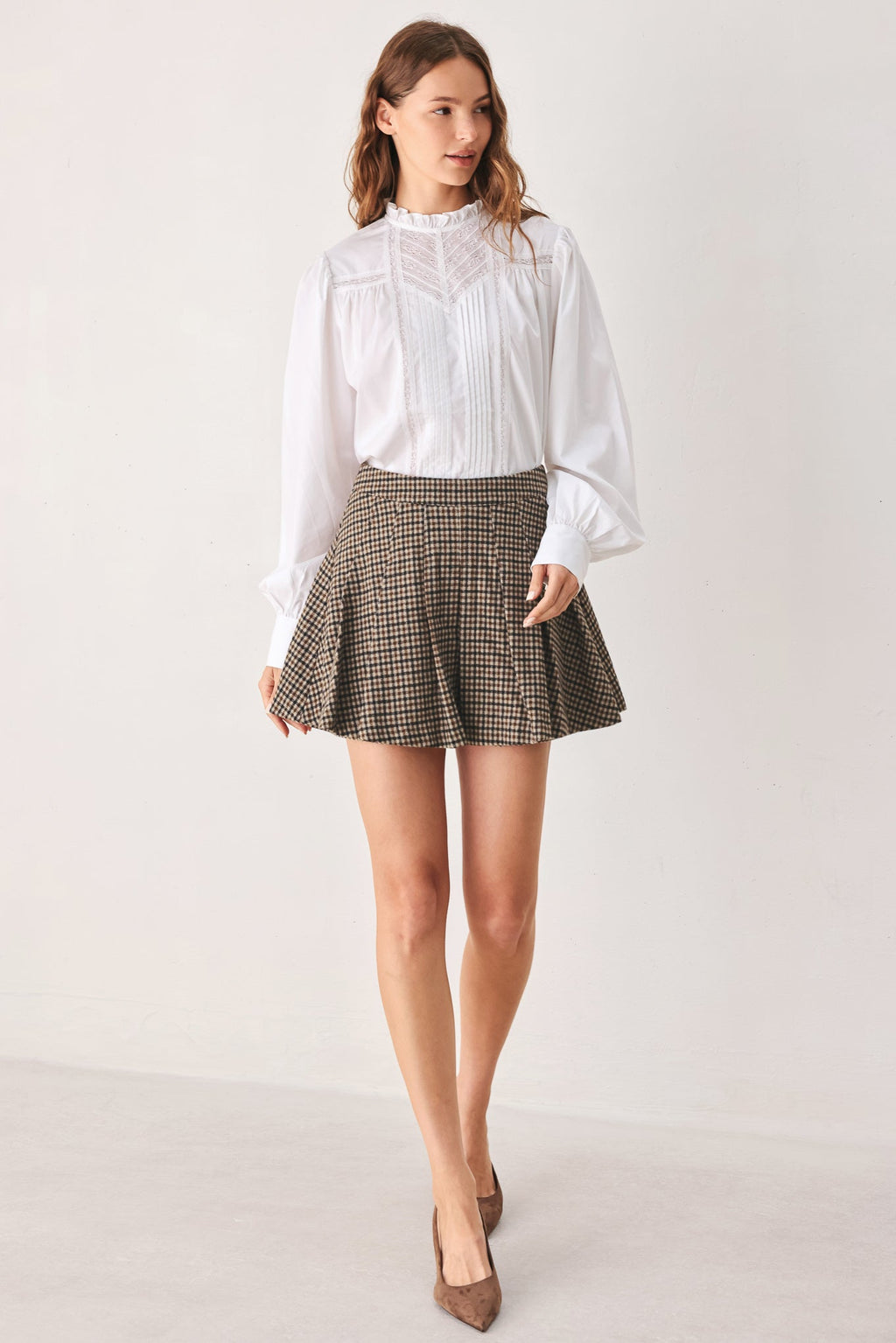 TWEED ACADEMY WOVEN SKORT — additional view 5