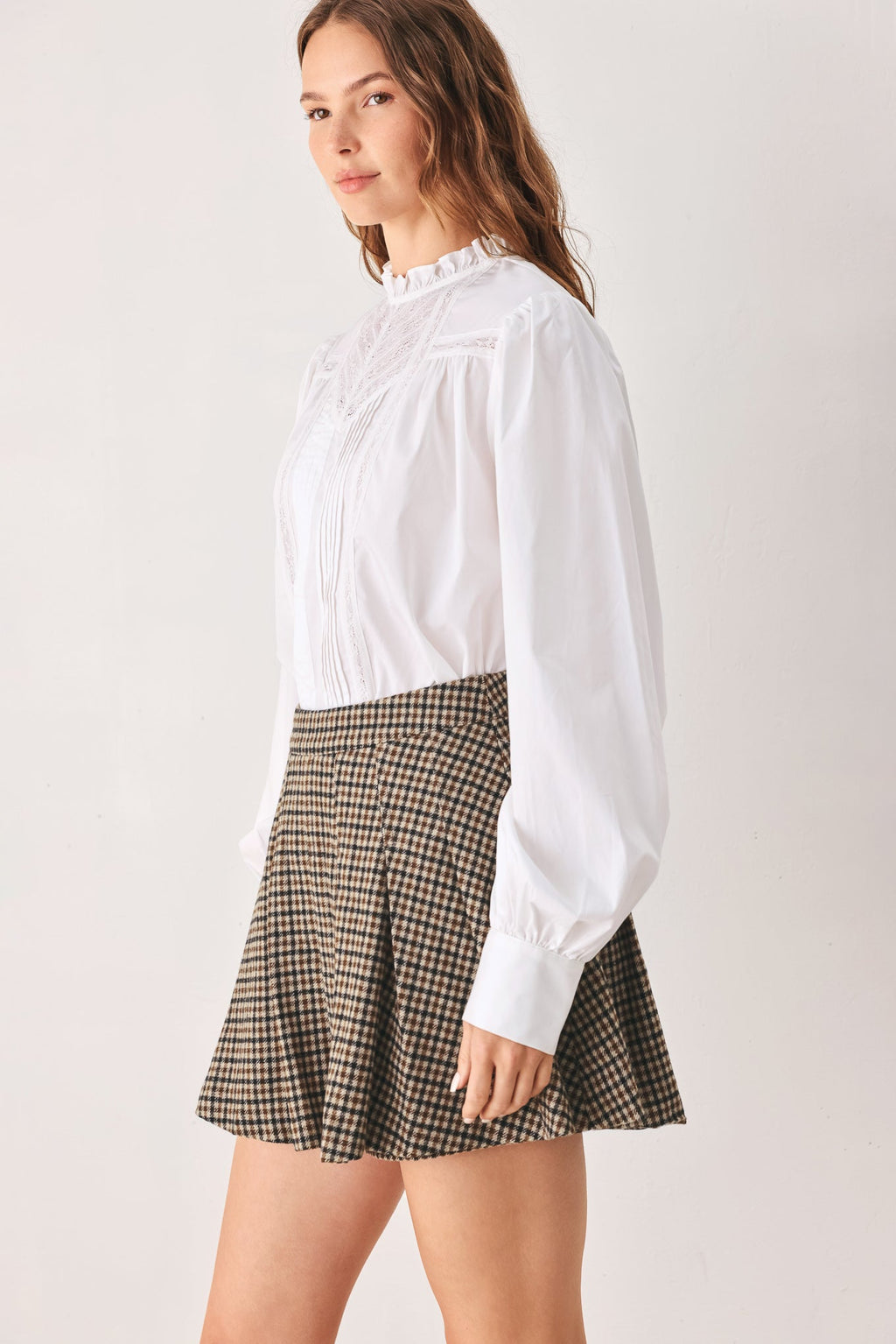 TWEED ACADEMY WOVEN SKORT — additional view 4