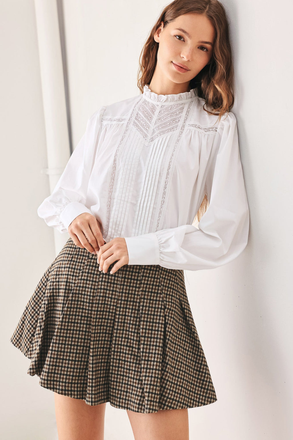 TWEED ACADEMY WOVEN SKORT — additional view 2