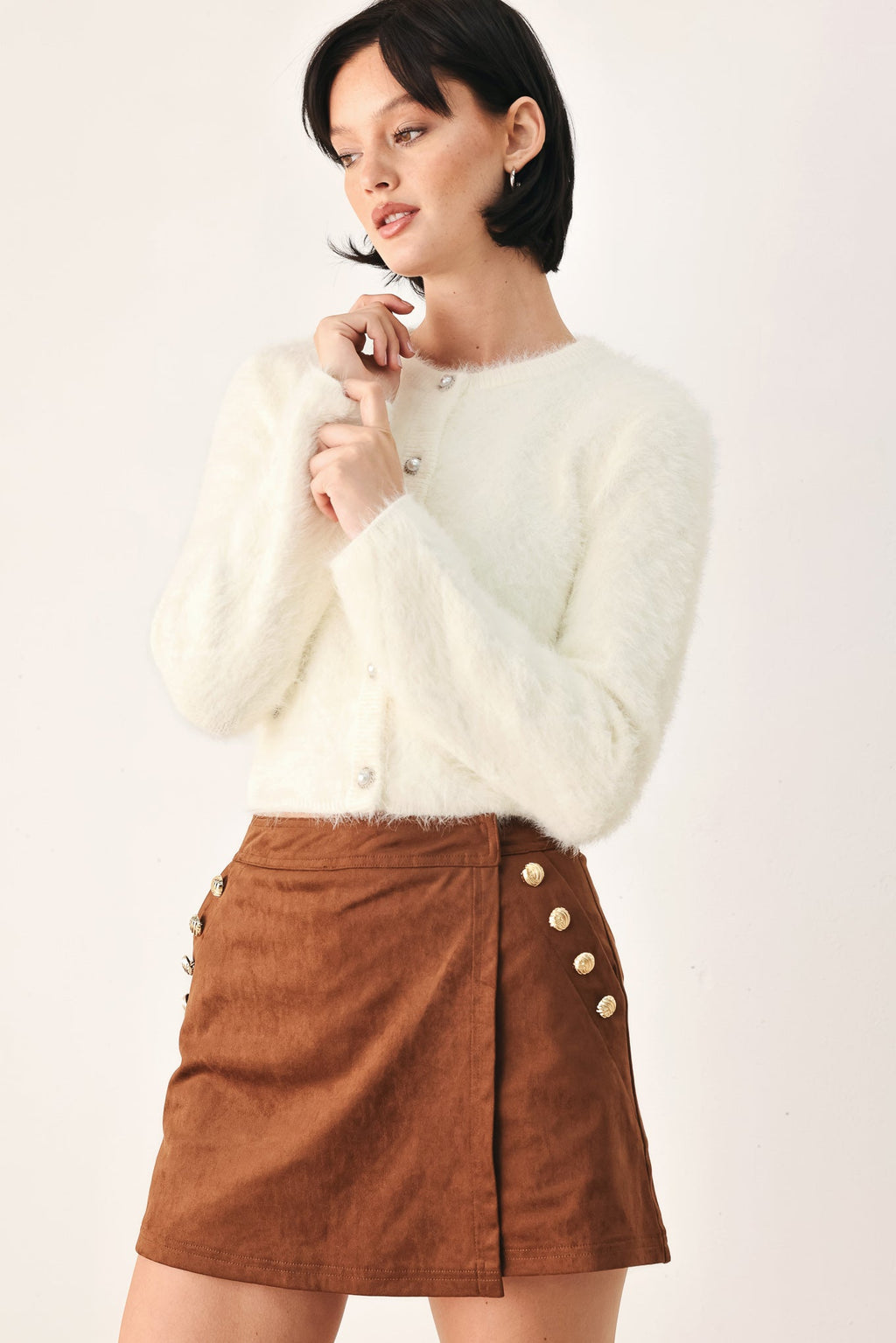 POLISHED MOMENTS CROPPED CARDIGAN — additional view 12