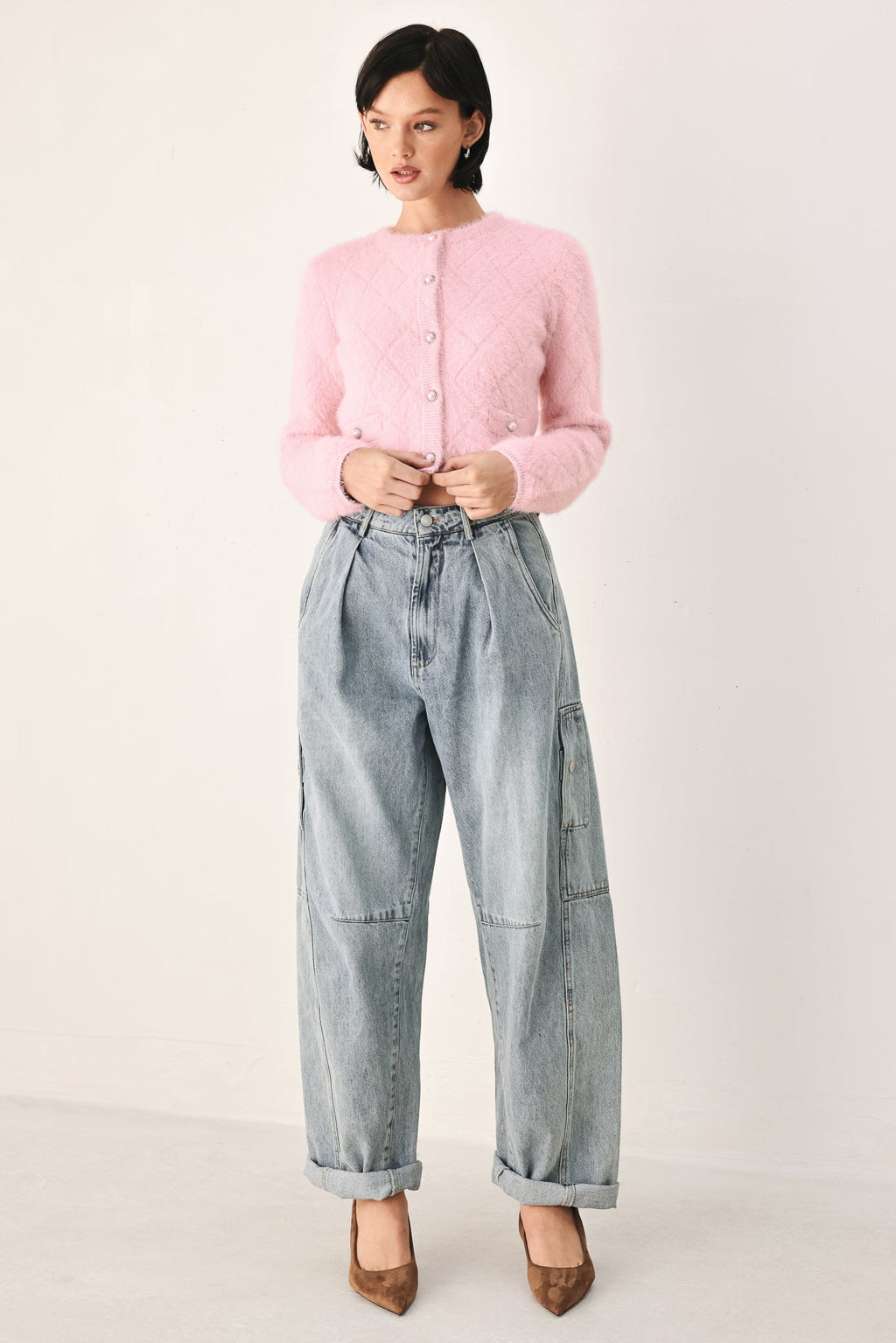 POLISHED MOMENTS CROPPED CARDIGAN — additional view 17