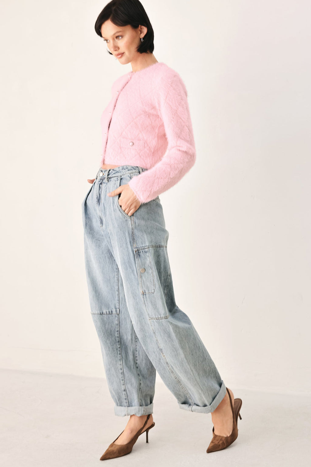 POLISHED MOMENTS CROPPED CARDIGAN — additional view 19