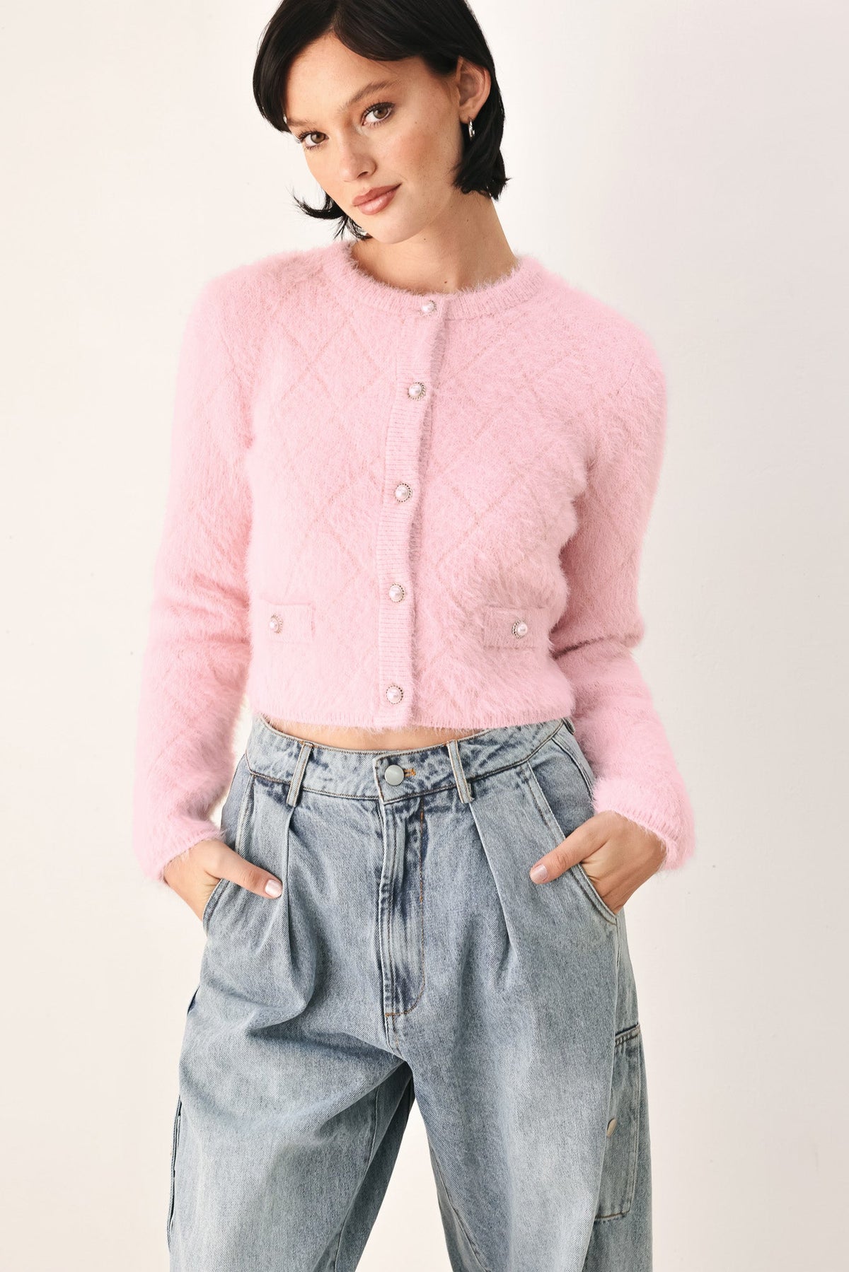 POLISHED MOMENTS CROPPED CARDIGAN — additional view 16
