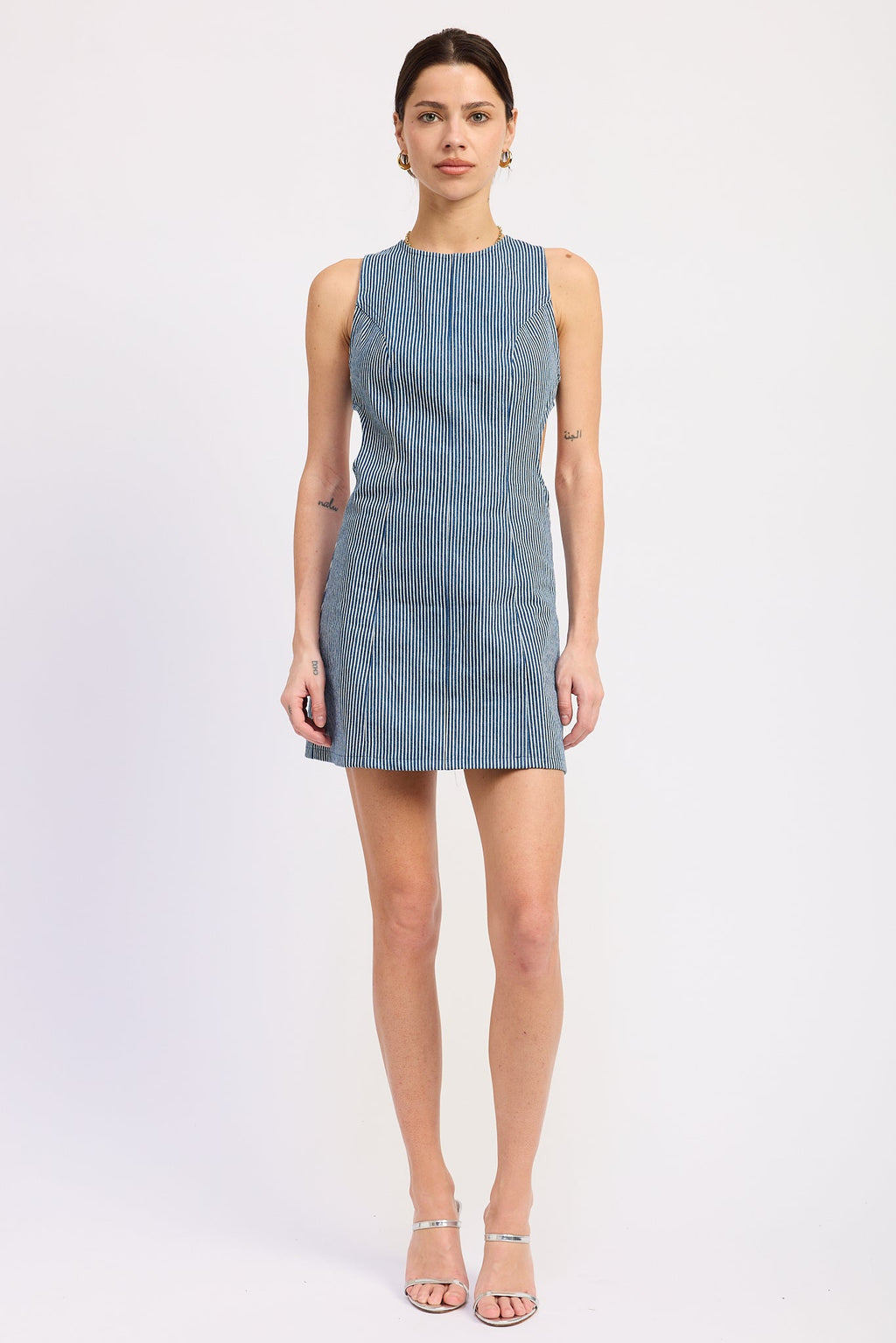 Mabel Denim Mini Dress