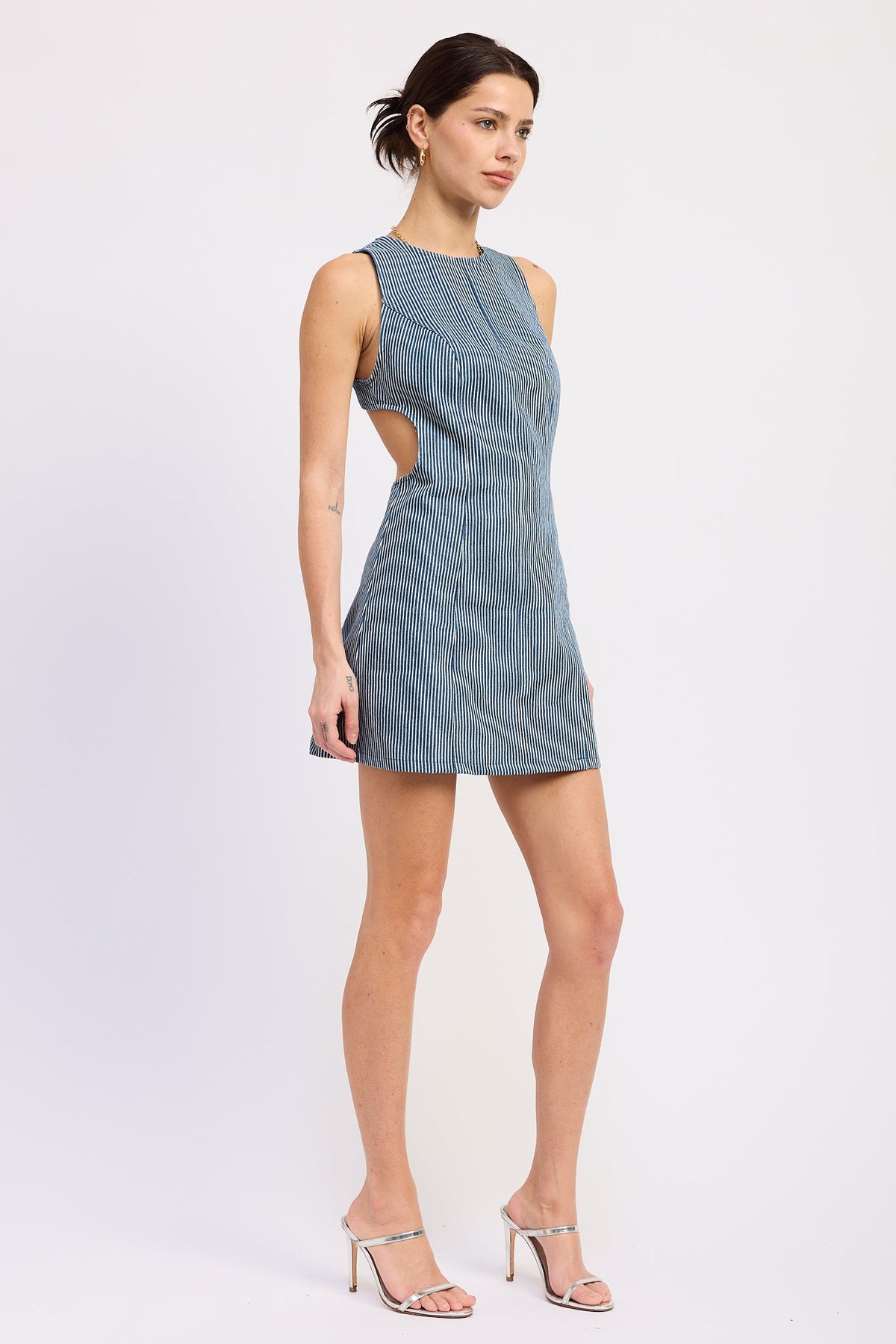 Mabel Denim Mini Dress