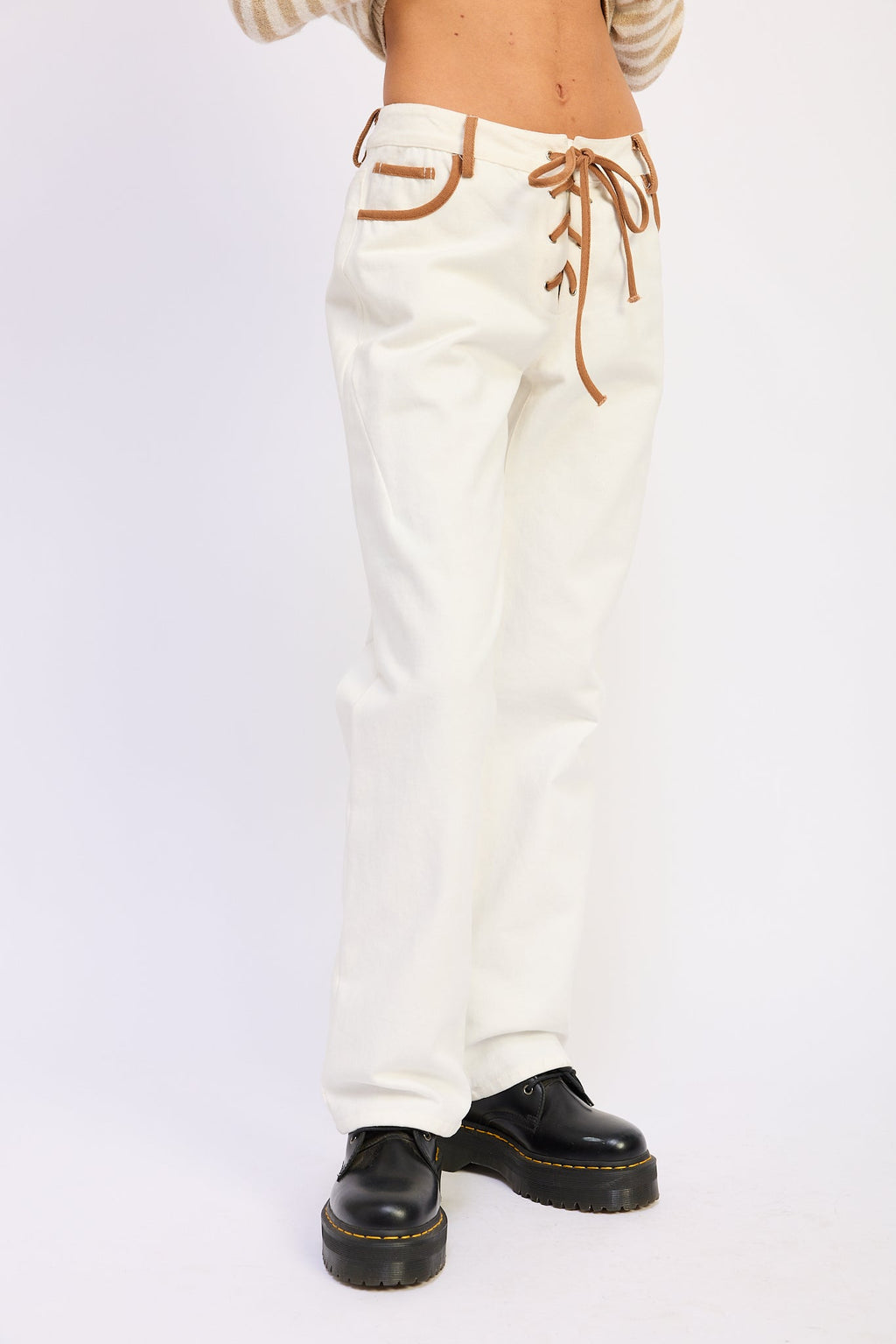 Liliana Cotton Flare Jeans — additional view 2