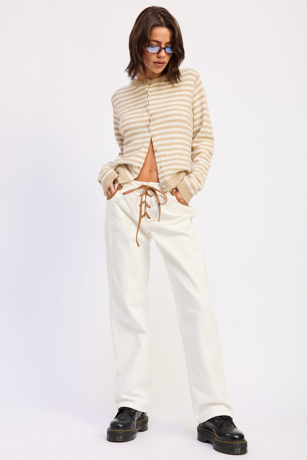 Liliana Cotton Flare Jeans — additional view 4