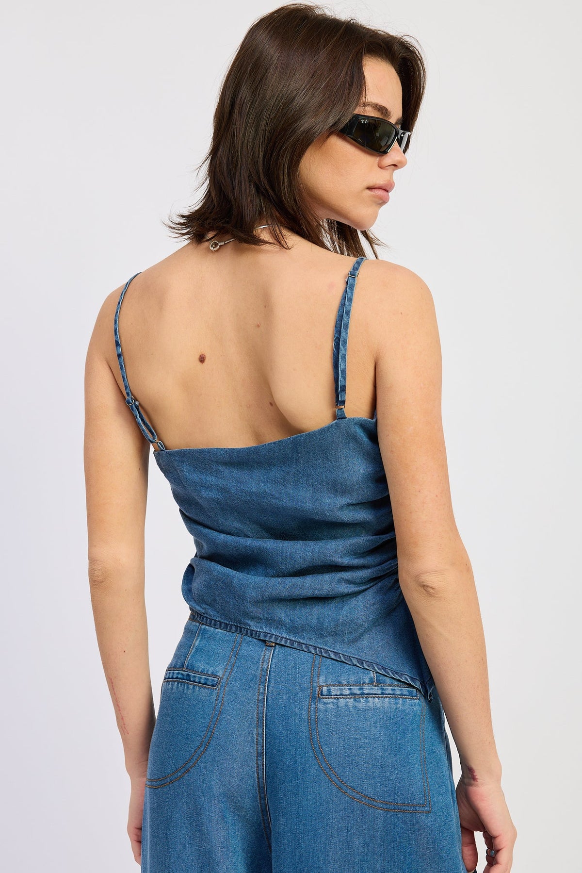 Dakota Asymmetrical Lyocell Top