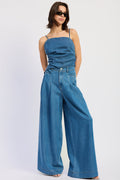 Dakota Asymmetrical Lyocell Top — additional view 4