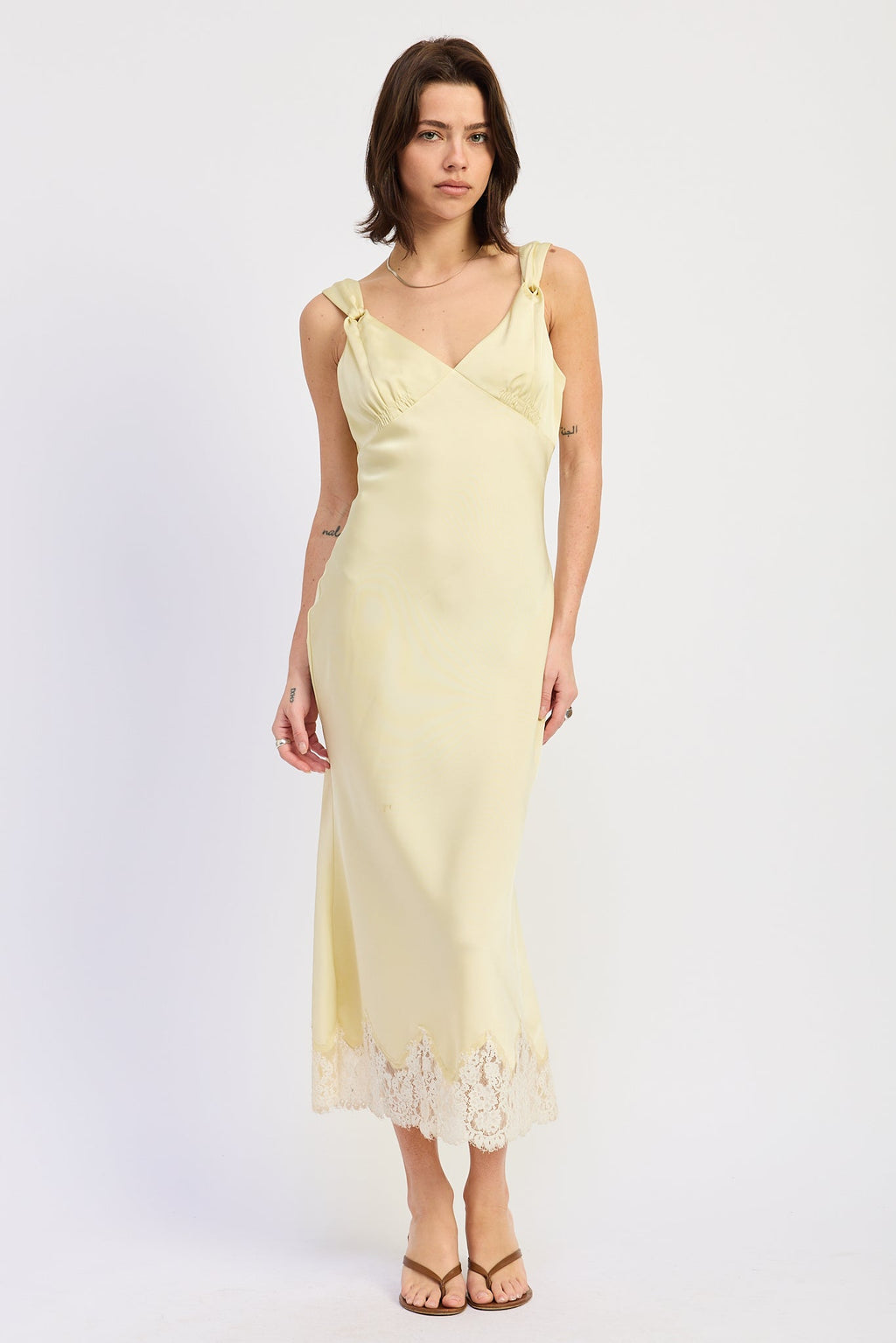 Emery Lace-Detail Midi Dress — additional view 5