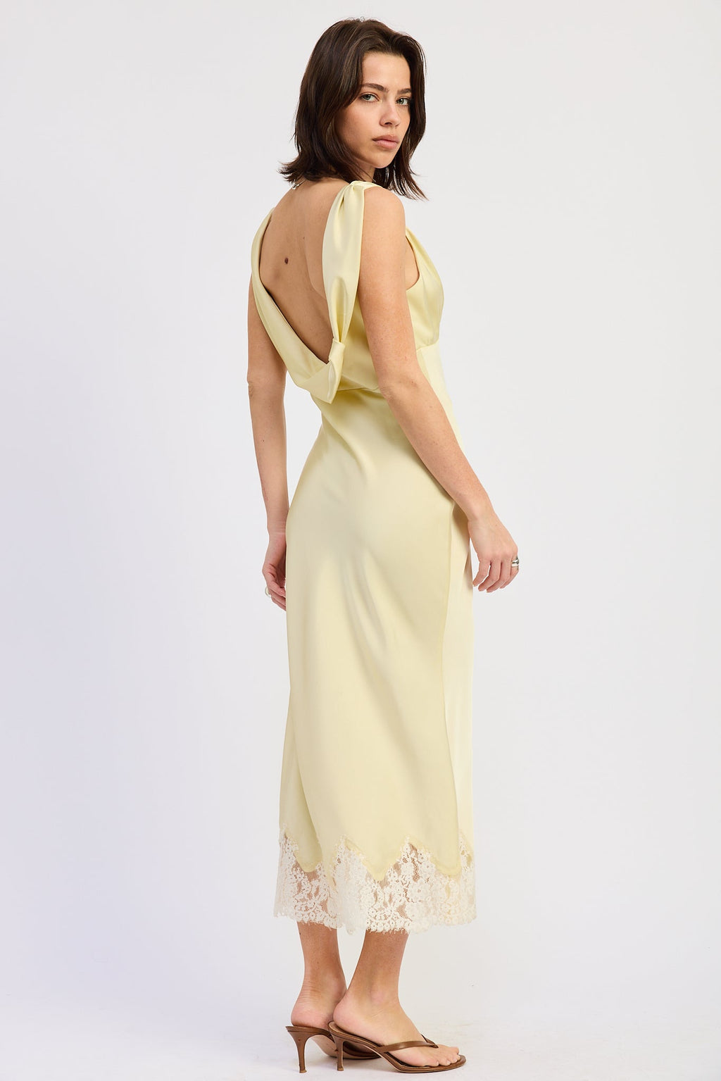 Emery Lace-Detail Midi Dress — additional view 6