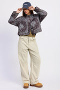 Penelope Quilted Paisley Jacket — additional view 4