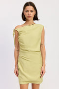 Riven Side-Tie Mini Dress — additional view 4