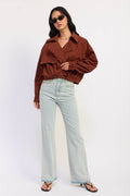 Madison Faux-Suede Trench — additional view 4