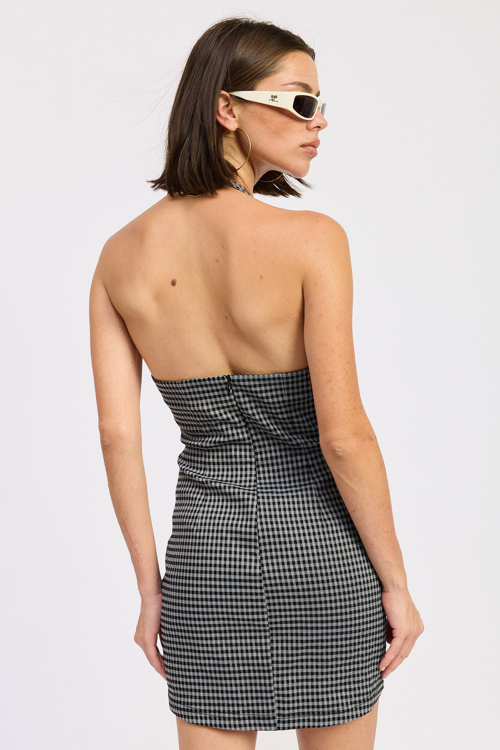 Lucienne Halter Mini Dress — additional view 3
