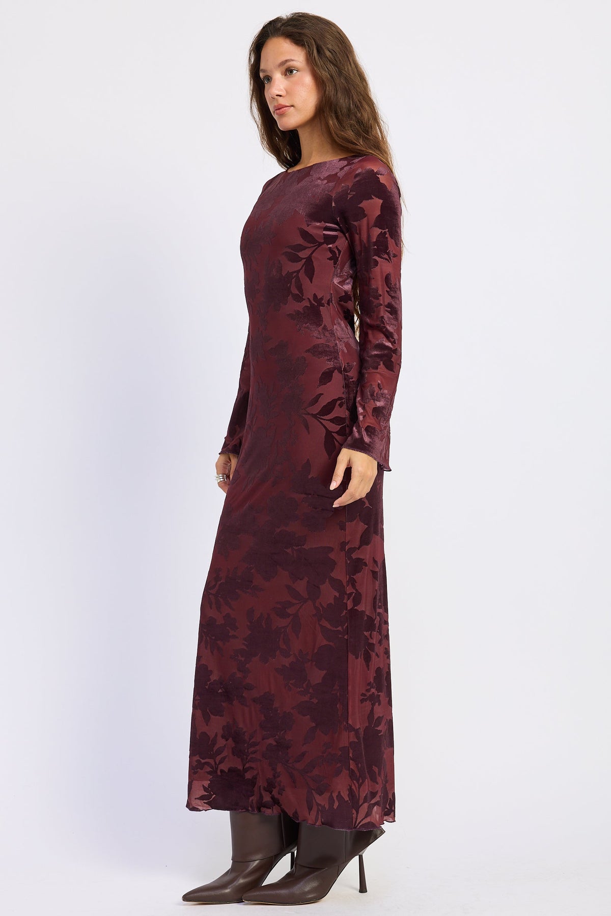 Honora Open-Back Maxi Dress