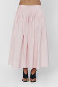 Uiara Pleated Midi Skirt