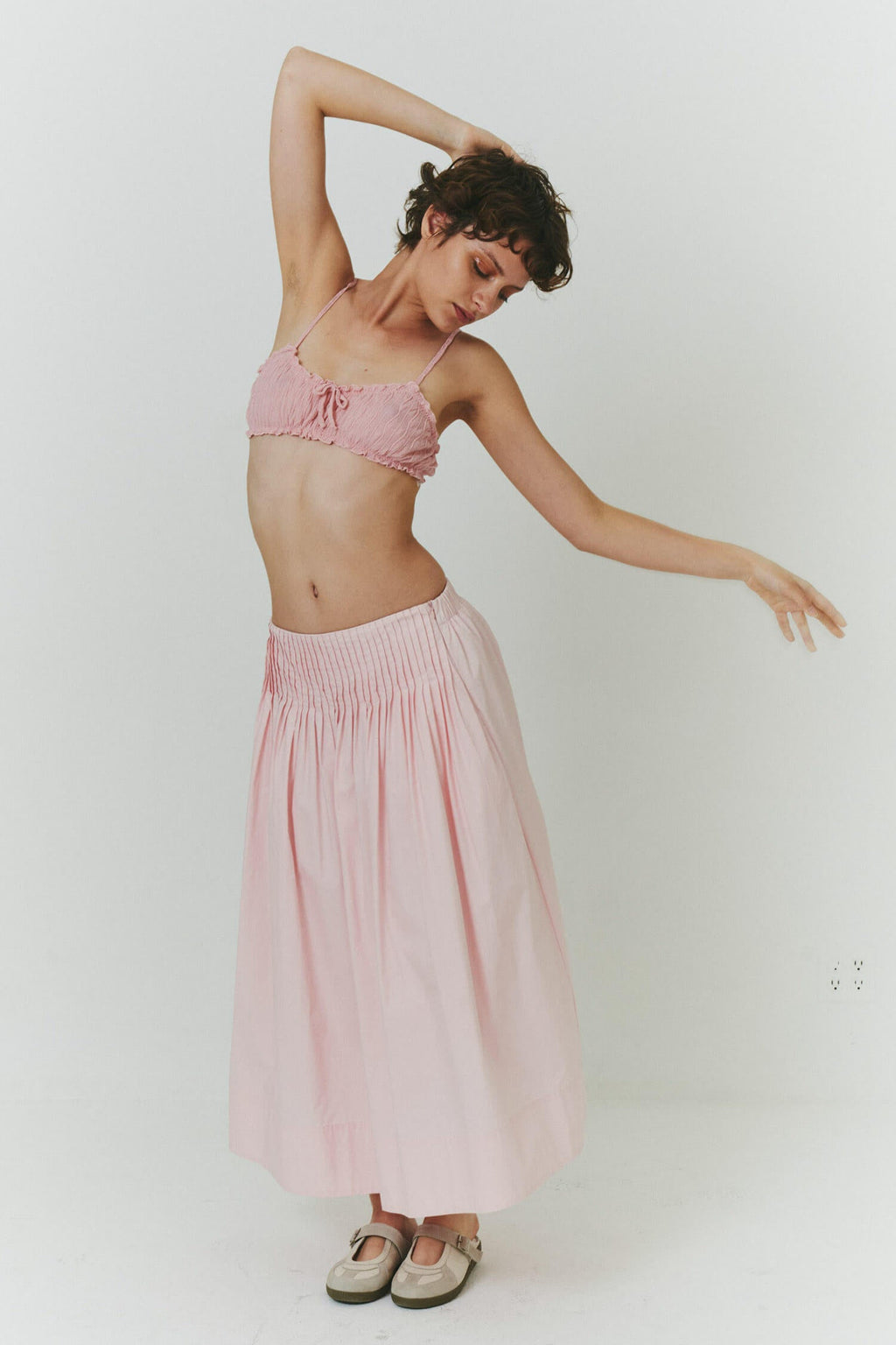 Uiara Pleated Midi Skirt — additional view 10