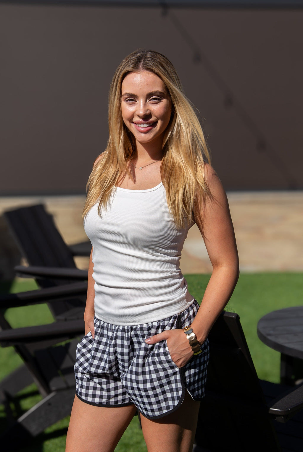 Bella Tank Top, White — additional view 3