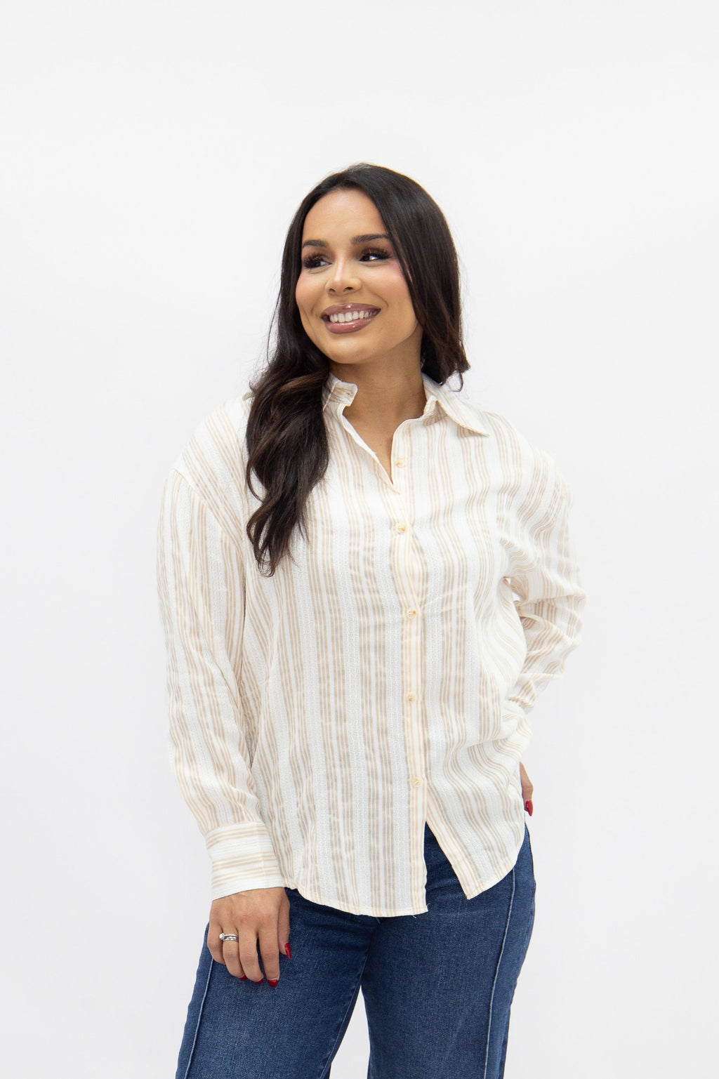 Kathryn Stripe Shirt — additional view 3