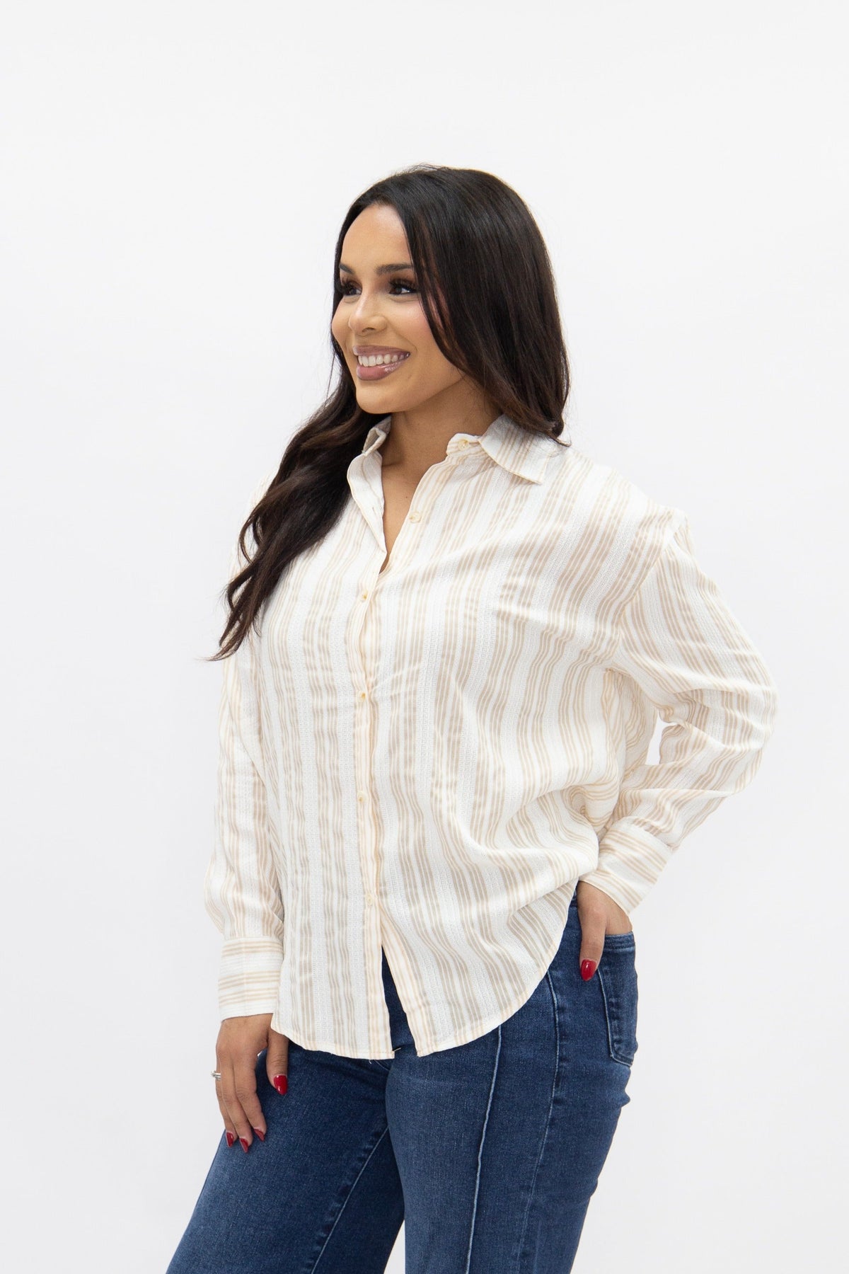 Kathryn Stripe Shirt